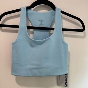 Girlfriend Collective Paloma Top Bra Tank Racerback Activewear Light Support XXS